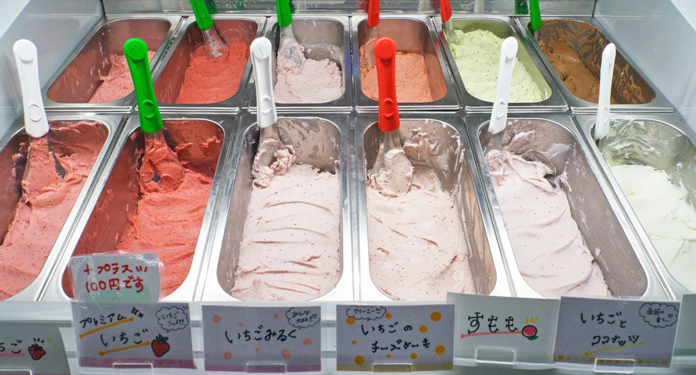 いちご農家のジェラート Goccia