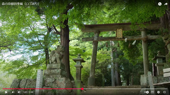 構成庭園のPR動画アップロードについて